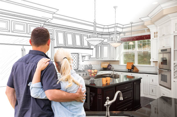 Professional Kitchen Island Installation technician working in Cave Creek, AZ
